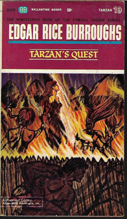 TARZAN'S QUEST (Tarzan #19)