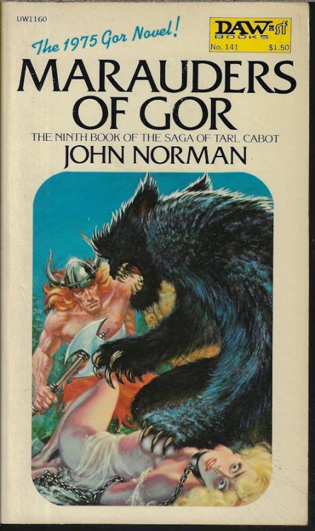 MARAUDERS OF GOR; The NINTH (9) Book of the Tarl Cabot Saga