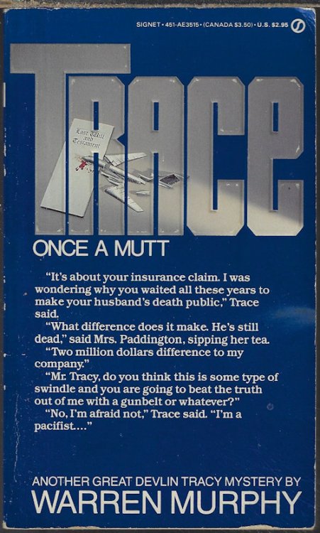 ONCE A MUTT: TRACE