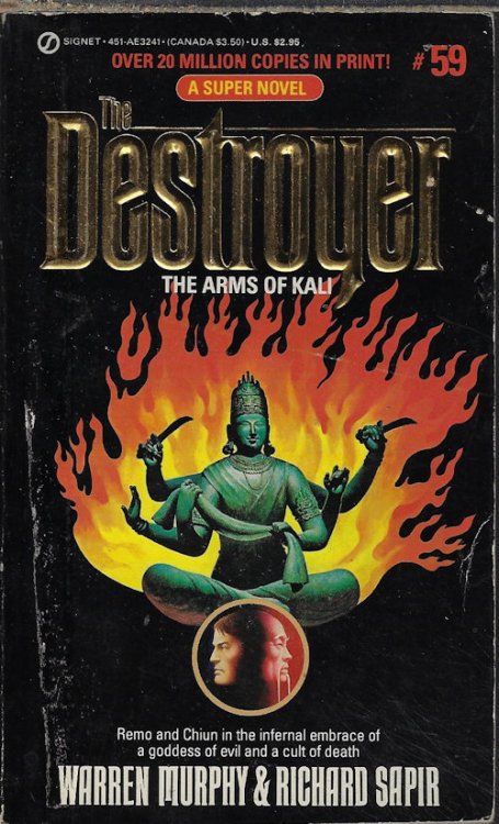 THE ARMS OF KALI: The Destroyer No. 59