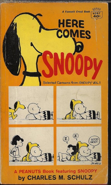 HERE COMES SNOOPY Selected Cartoons from sNOOPY Vol. I