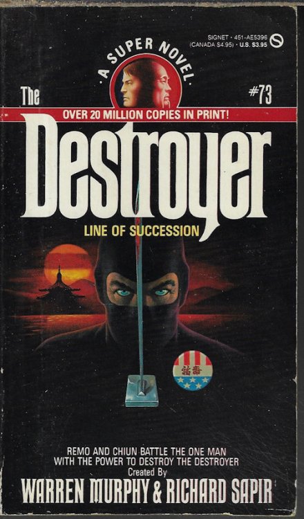 Image for LINE OF SUCCESSION: The Destroyer No. 73 LINE OF SUCCESSION: The Destroyer No. 73