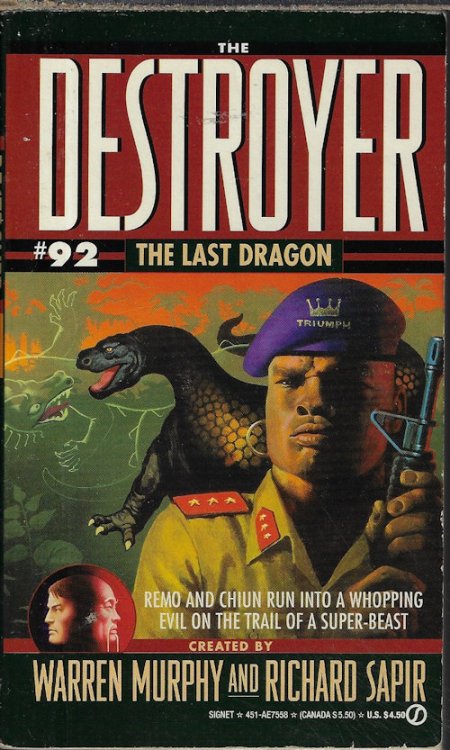 THE LAST DRAGON: The Destroyer No. 92
