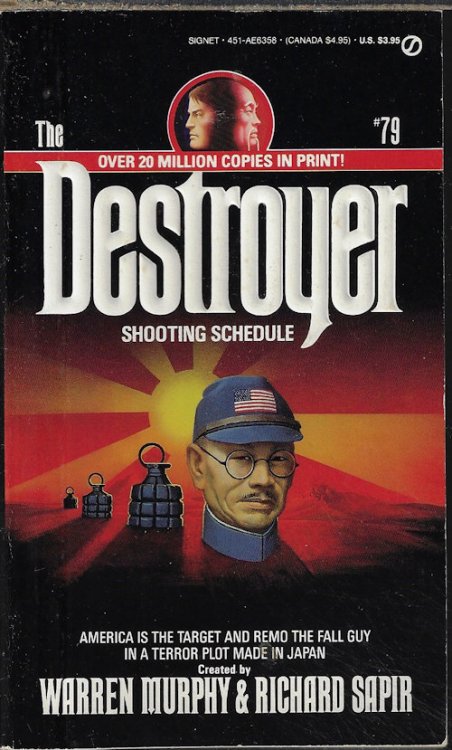 SHOOTING SCHEDULE: The Destroyer No. 79