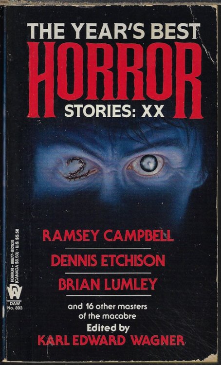 THE YEAR'S BEST HORROR STORIES: XX