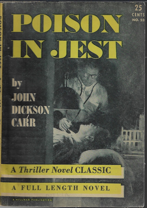 POISON IN JEST; A Thriller Novel Classic No. 23