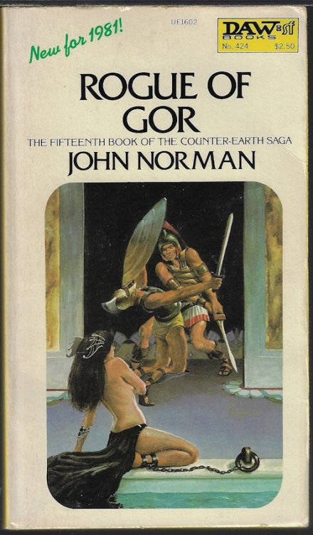 ROGUE OF GOR; The Fifteenth (15) Book of the Counter-Earth Saga
