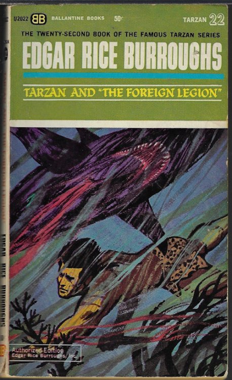 TARZAN AND THE FOREIGN LEGION (Tarzan #22)