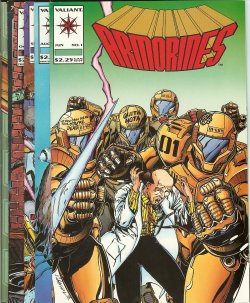 Lot of ARMORINES: #s 1, 2, 3, 4, 5, & 8