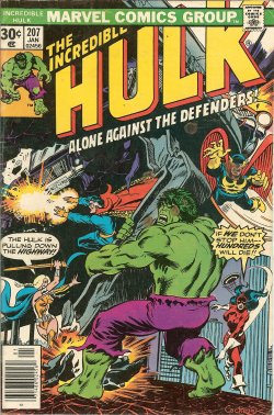 THE INCREDIBLE HULK: Jan #207