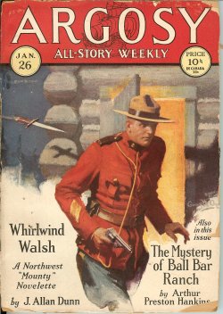 ARGOSY ALL-STORY Weekly: January, Jan. 26, 1929 ("The Phantom in the Rainbow")