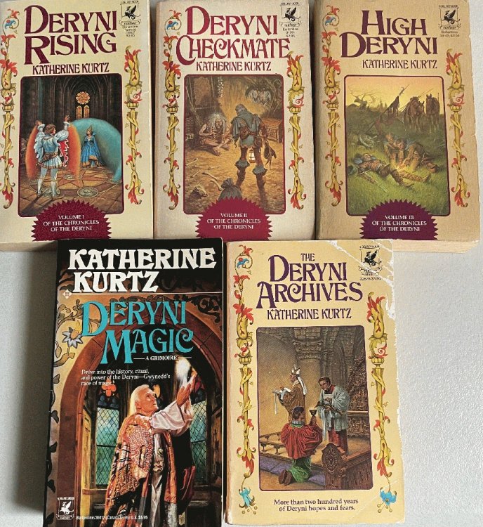 (5) book bundle of The Chronicles of Deryni