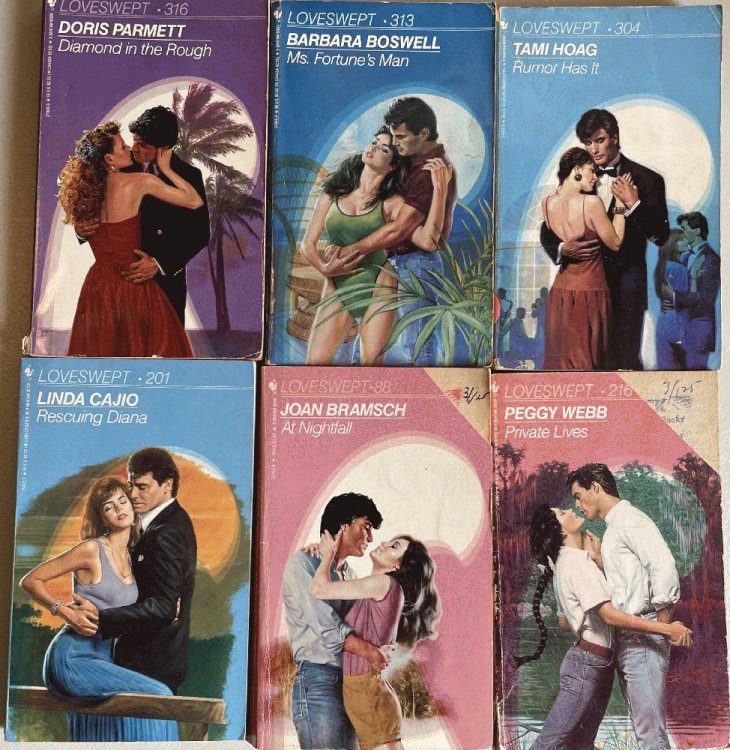 Bundle - (6) Books: Romance, LoveSwept