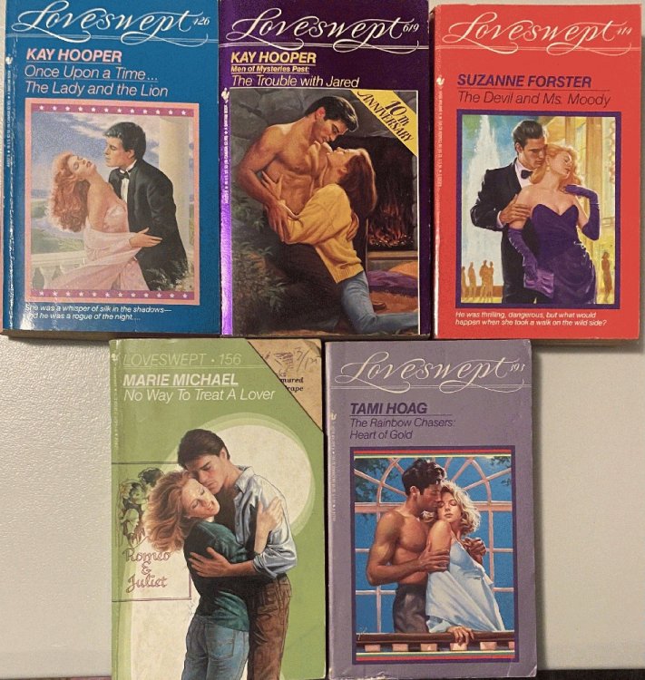 Bundle - (5) Books: Romance, LoveSwept