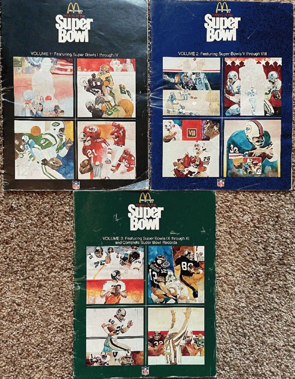History of the Super Bowl: Vols 1-3
