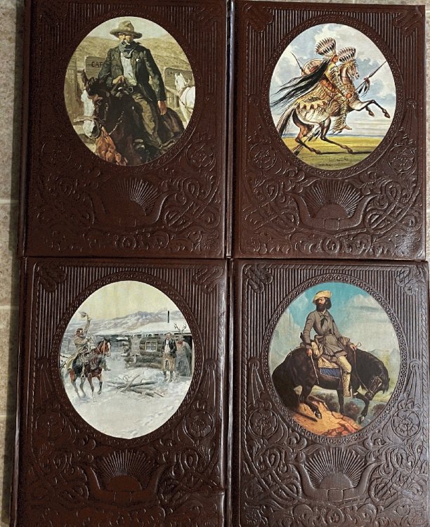 (4) book bundle: The Old West , Time LIfe Books