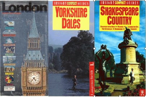 (3) book bundle: Tour England! London, Yorkshire dales, Shakespeare Country