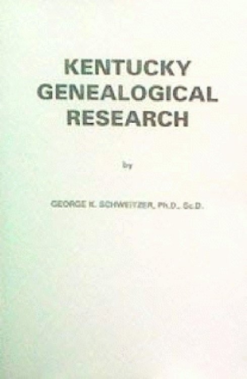 Kentucky Genealogical Research