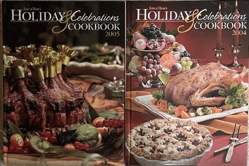 Bundle: (2) books; Taste of Home's Holiday & Celebrations Cookbook 2004 2005