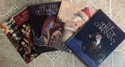 Bundle: (4) Books, The Spirit of Christmas 1, 3, 4, 5, Creative Holiday Ideas