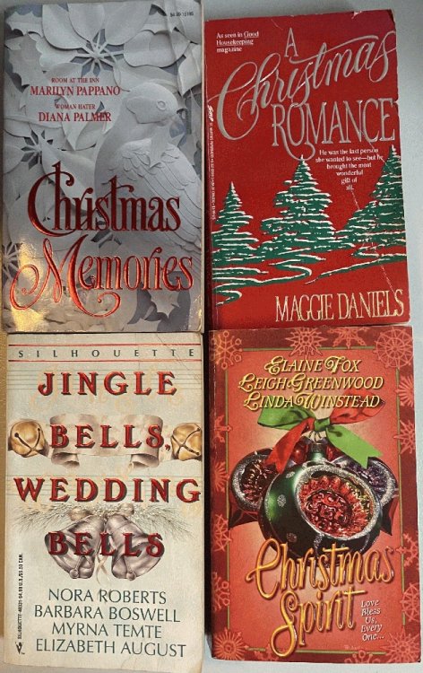 Bundle: (4) paperback books - Christmas Romance