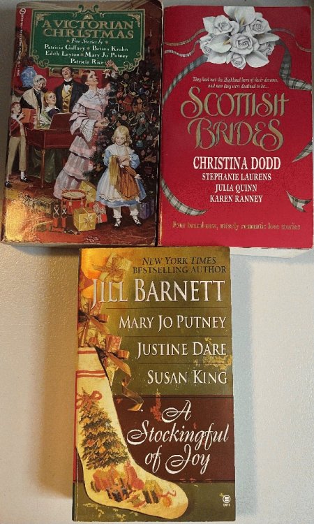 Bundle: (3) paperback books - Victorian Christmas Romance