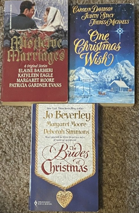 Bundle: (3) paperback books - Harlequin Christmas Romance