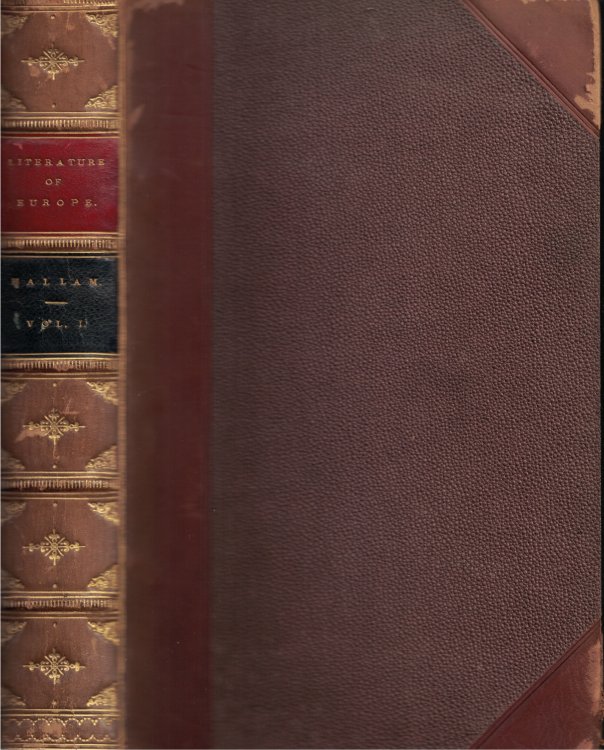 Introduction To The Literature Of Europe; In The Fifteenth, Sixteenth, And Seventeenth Centuries (4 Volume Set)