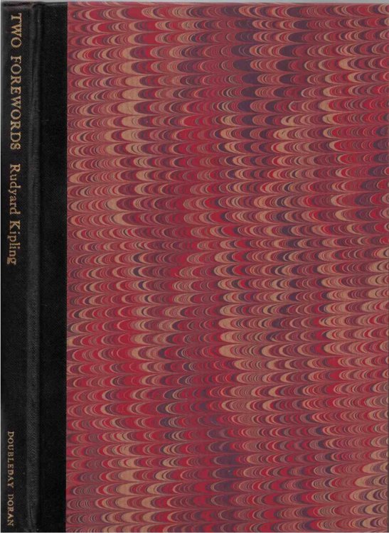 Two Forewards [with Doubleday letter]