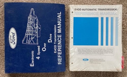 Ford Electronic 4-Speed Overdrive (E40D) Transmission Reference Manual