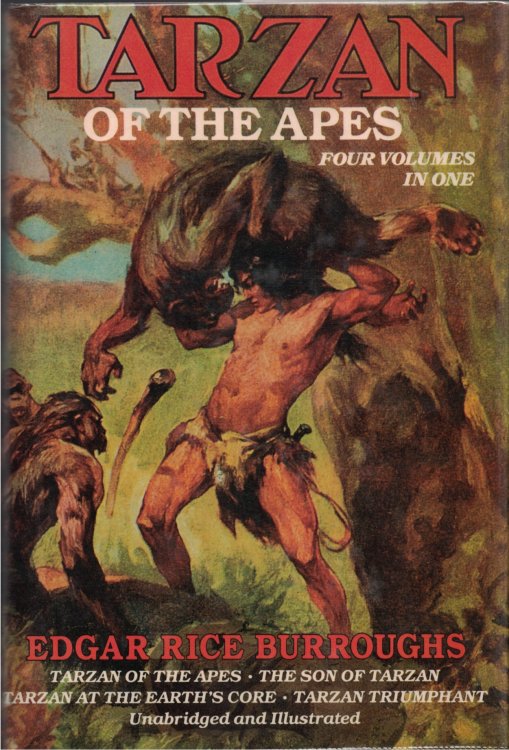 Image for Tarzan Of The Apes Four Volumes In One Tarzan Of The Apes Four Volumes In One
