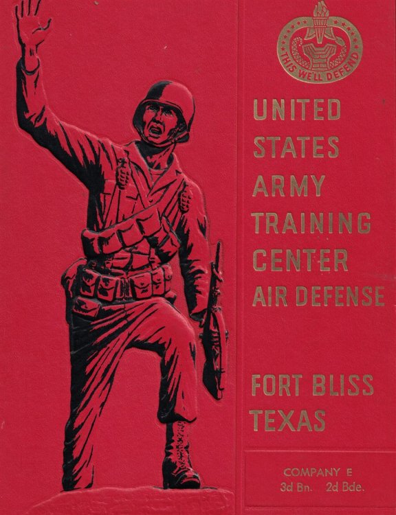 United States Army Training Center Air Defense, Fort Bliss Texas Company E 3d Bn. 2d Bde.