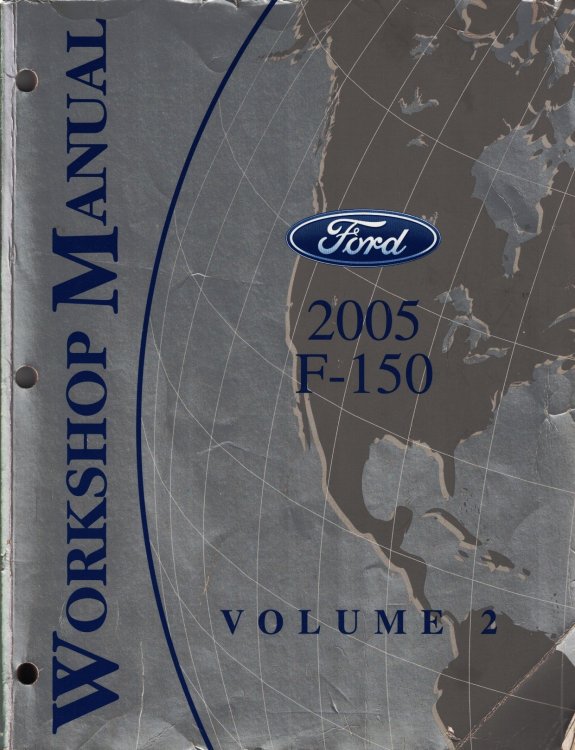 2005 Ford F-150 Workshop Manual; Volume 2 only [Powertrain & Chassis]