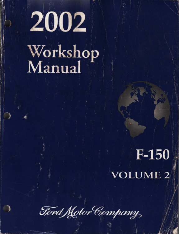 Ford 2002 F-150 Workshop Manual - Volume 2 only [Powertrain Volume]