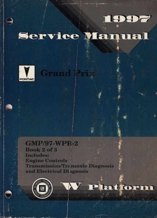 1997 W Platform - Pontiac Grand Prix Service Manual (Volume 2 Only)