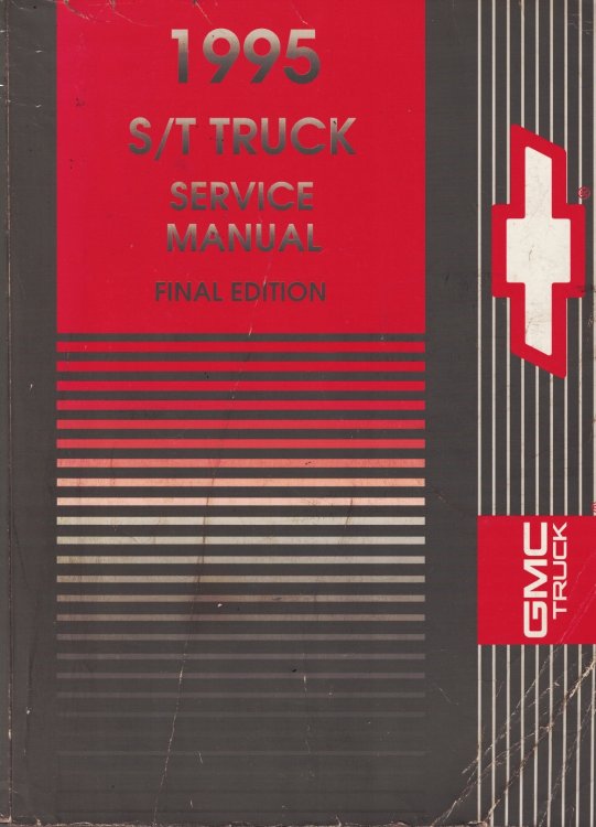 1995 Chevrolet, GMC - S/T Truck Service Manual Final Edition [S-10]