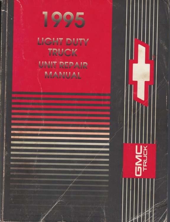 1995 Chevrolet / GMC Truck - C/K Truck Unit Repair Manual [Service Manual]