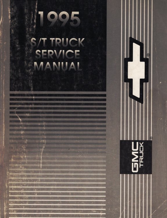 1995 Chevrolet, GMC Truck - S/T Truck Service Manual (Preliminary) - 3 volume set [S-10]