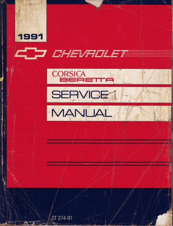 1991 Chevrolet Corsica, Beretta Service Manual