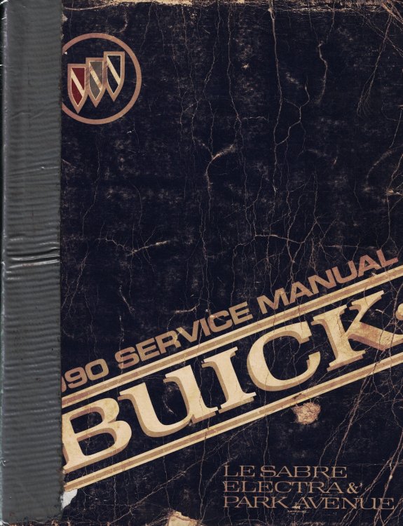 1992 Buick Le Sabre, Electra, and Park Avenue Service Manual