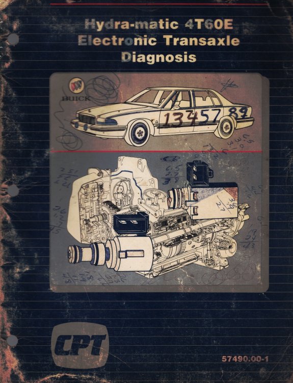 Buick Hydra-Matic 4T60E Electronic Transaxle Diagnosis [CPT]