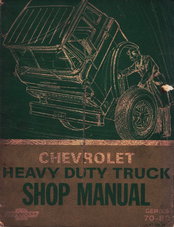 1969 Chevrolet Heavy Duty Truck (Series 70 and 80) Shop Manual [Service Manual]