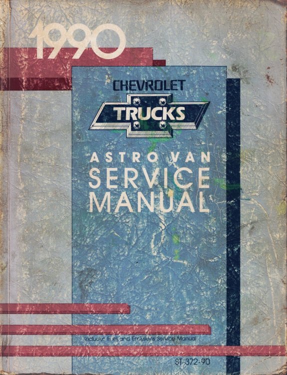 1990 Chevrolet Astro Van Service Manual