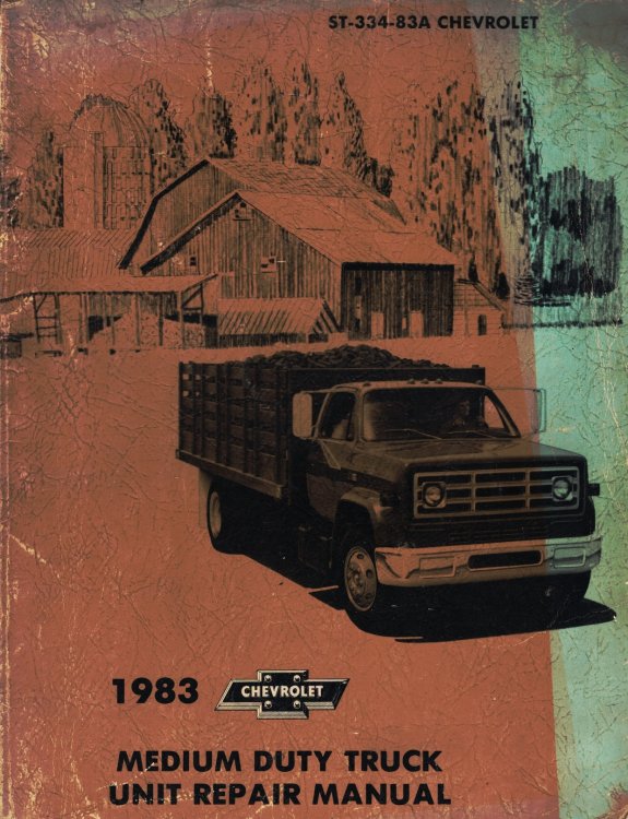 1983 Chevrolet Medium Duty Truck Unit Repair (Overhaul) Manual [Original Service Manual]