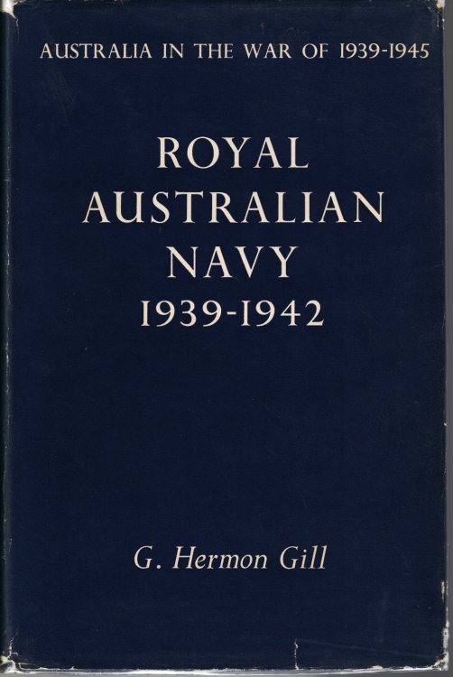 Royal Australian Navy 1939-1942, and Royal Australian Navy 1942-1945 - 2 Volume Set (Australia in the War of 1939-1945)