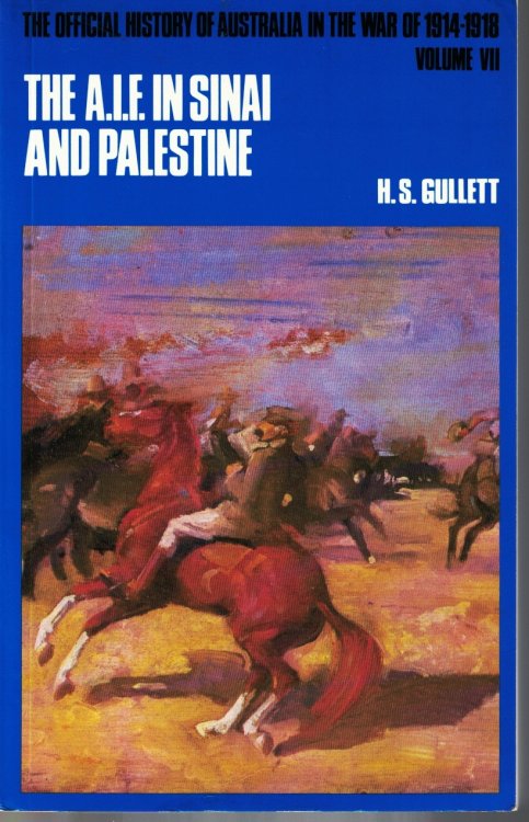 The Australian Imperial Force (A.I.F.) in Sinai and Palestine