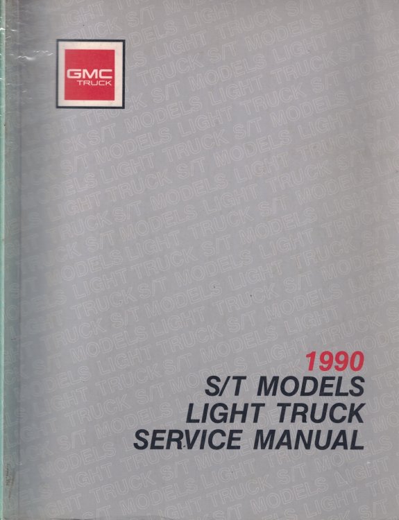1990 GMC Truck - S/T Light Truck Service Manual