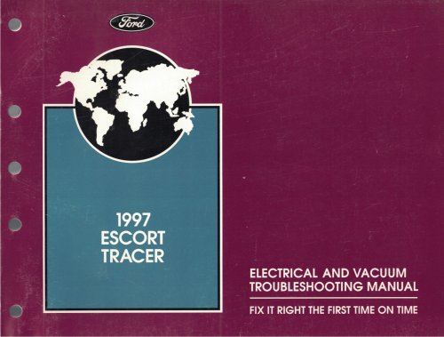 1992 Ford Escort / Mercury Tracer Electrical & Vacuum Troubleshooting Manual (EVTM)