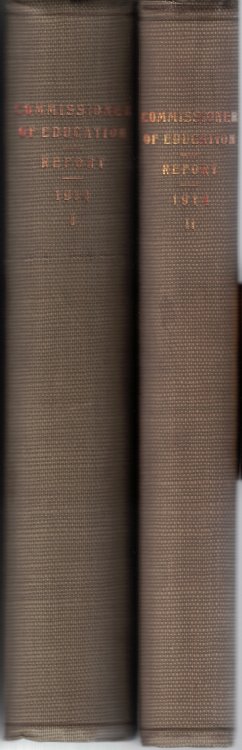 Image for Report of the Commissioner of Education for the Year Ended June 30, 1914 (2 Volume Set) Report of the Commissioner of Education for the Year Ended June 30, 1914 (2 Volume Set)