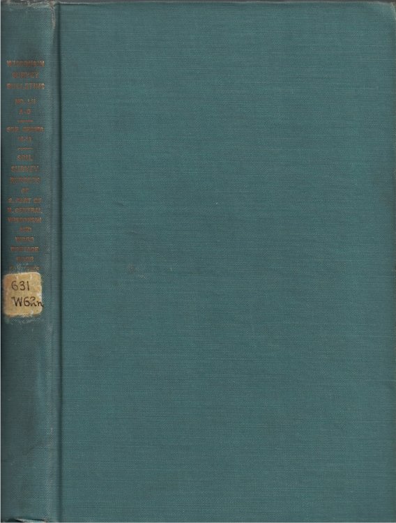 Reconnoissance Soil Survey of South Part of North Central Wisconsin (with Soil Surveys for Wood, Portage, and Door Counties bound together] (Wisconsin Geological and Natural History Survey, Bulletin No. 52-1, 52-B, 52-C, 52-D; Economic Series No. 16,17,18,19)
